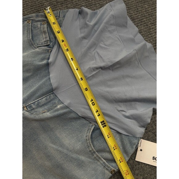 Maternity Sonoma Goods For Life Size 2 Stretch Over The Belly Flare Jeans NEW - Picture 8 of 9